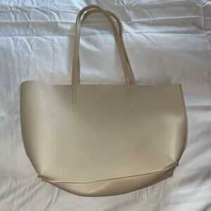 Cream Tote Bag